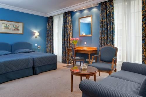 Hotel Le Littré - Quarto Deluxe Azul