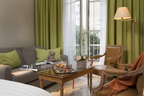 Hotel Le Littré - Quarto Verde Deluxe